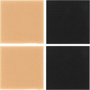 4Pcs High Heel Patch Boots Sole Repair Tips Shoe Bottom Protector Inserts Stickers Non-Slip Grips Insole Pattern Rubber