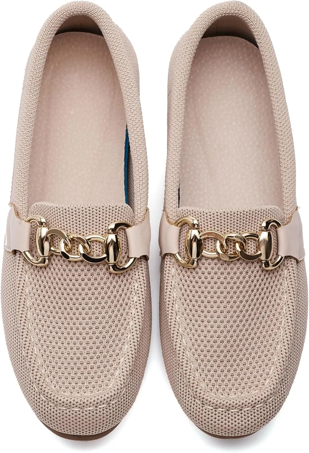 ABEJOJO Women's Loafer Shoes, Comfortable Slip on Casual Flat Penny Shoes for Walking, Driving, Dressy