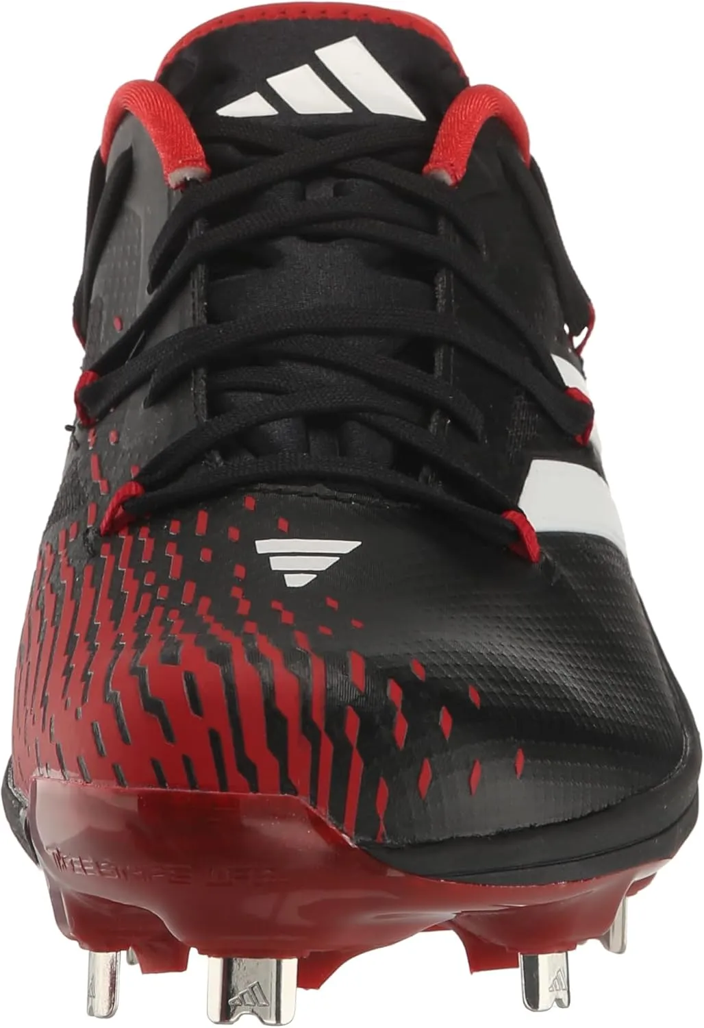 adidas Mens Adizero Afterburner 9 Baseball Baseball Sneakers Shoes - Black