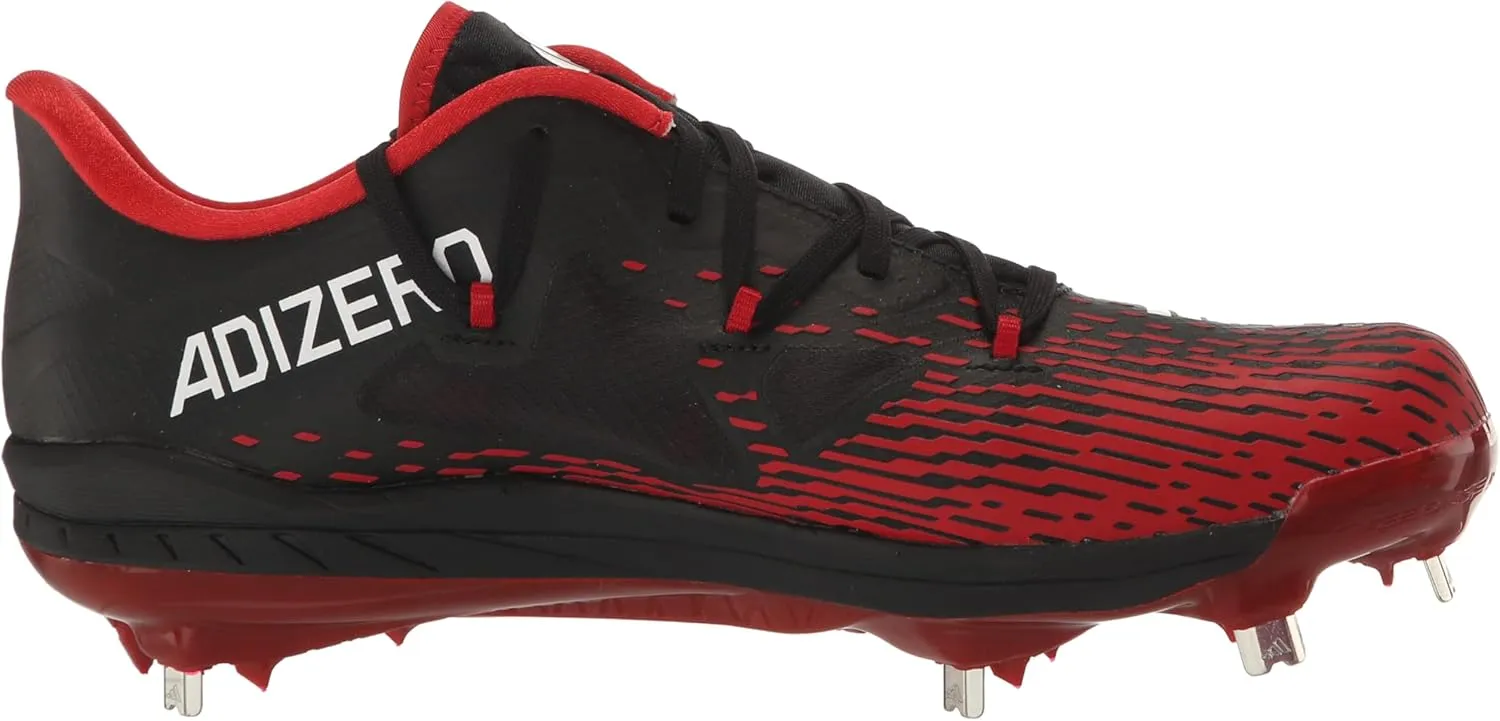 adidas Mens Adizero Afterburner 9 Baseball Baseball Sneakers Shoes - Black