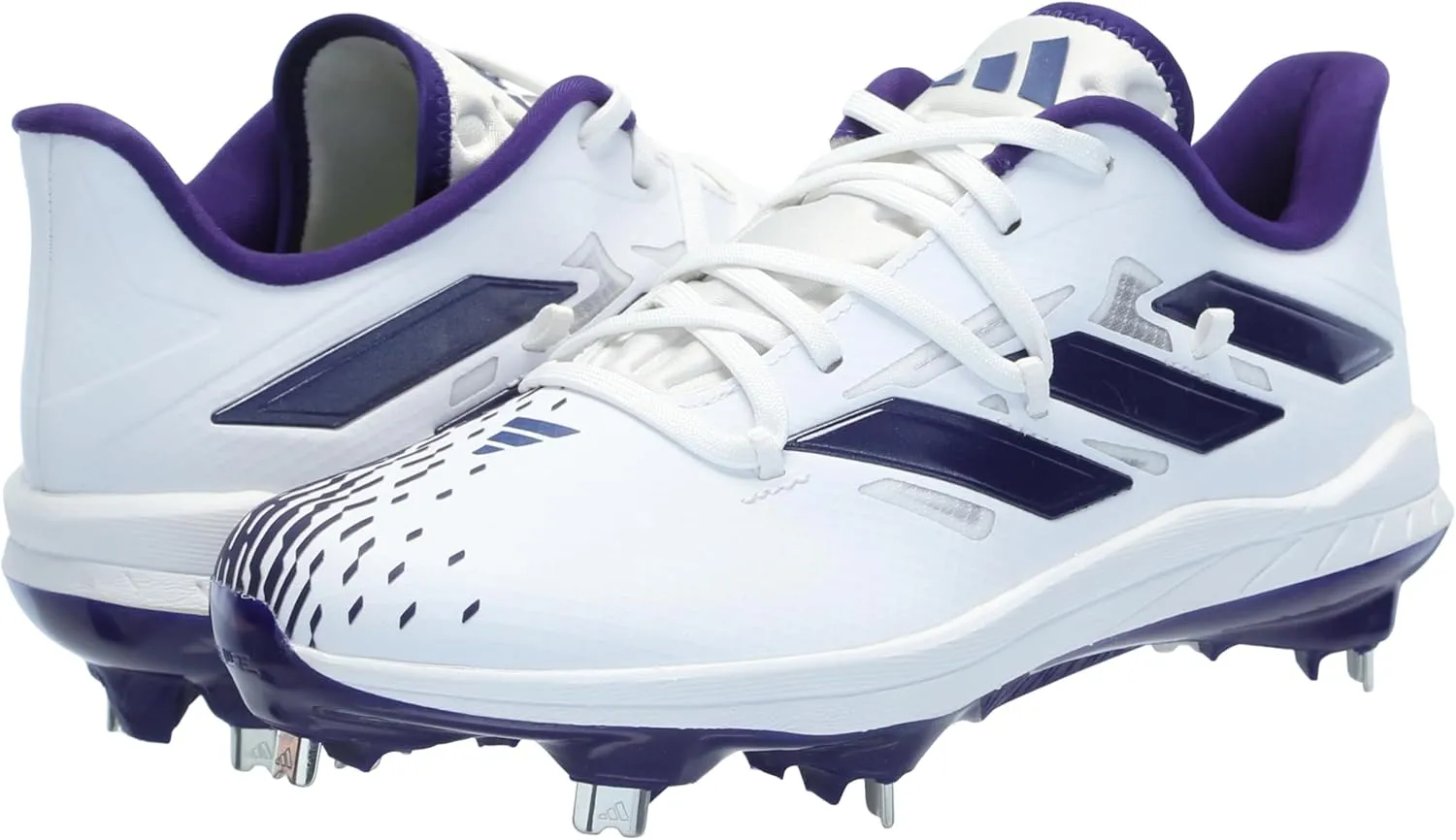 adidas Mens Adizero Afterburner 9 Baseball Baseball Sneakers Shoes - Black