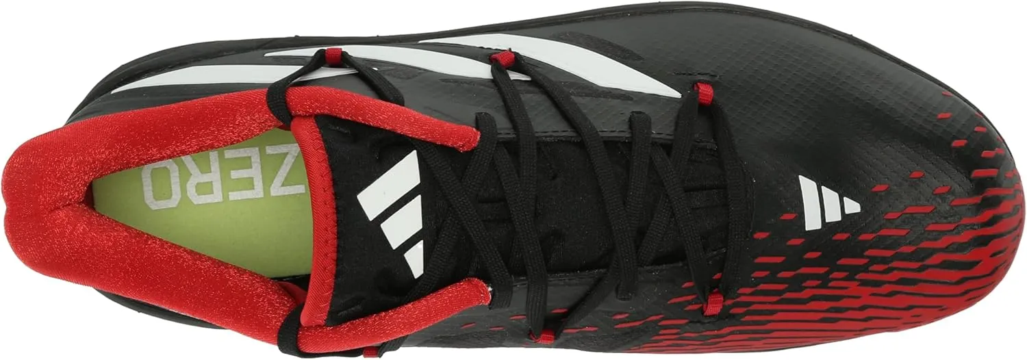 adidas Mens Adizero Afterburner 9 Baseball Baseball Sneakers Shoes - Black