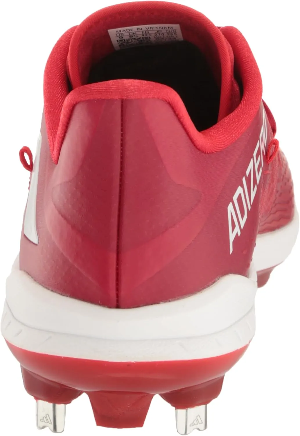 adidas Mens Adizero Afterburner 9 Baseball Baseball Sneakers Shoes - Black