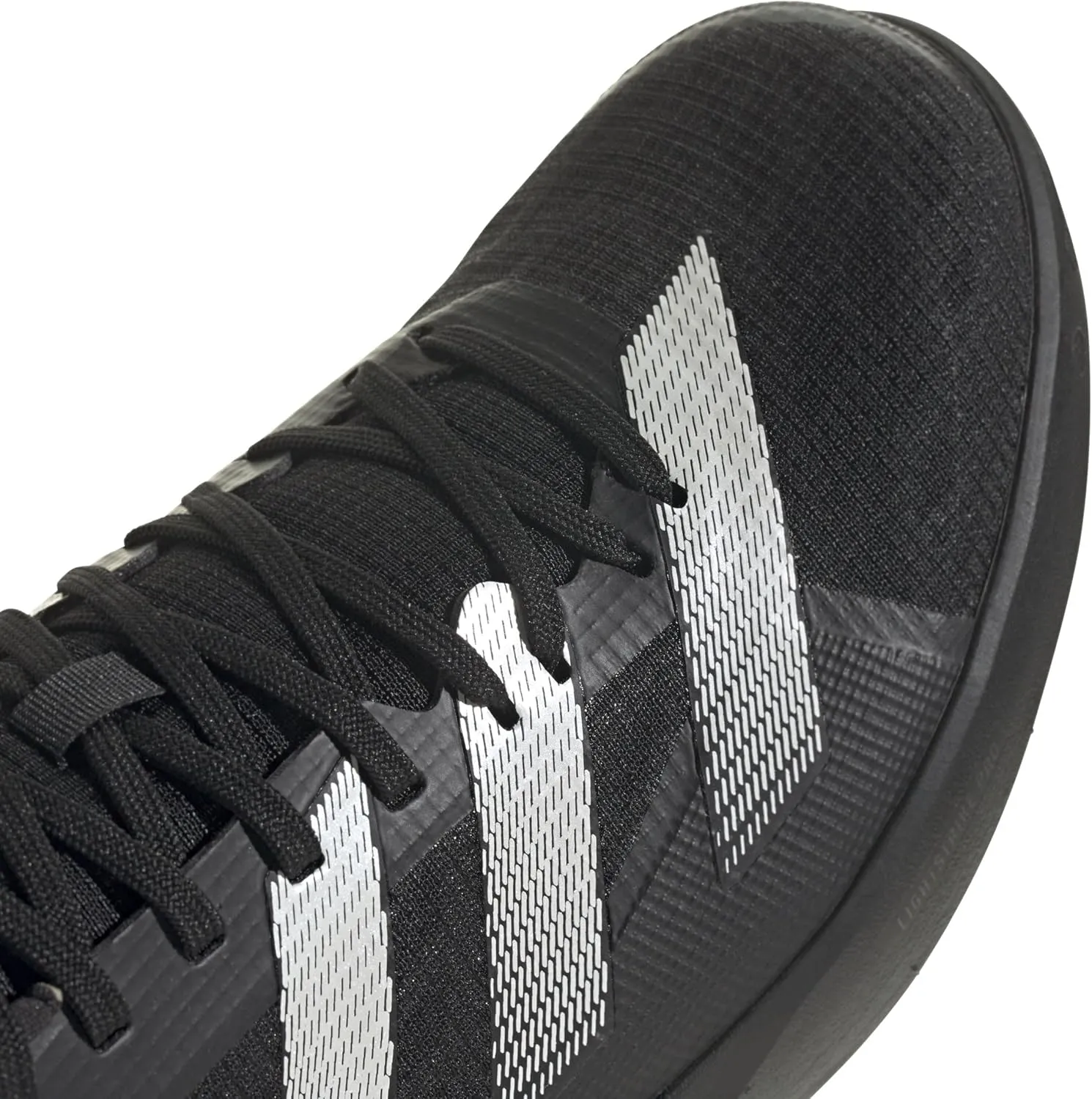 adidas Mens Adizero Lj Track-Field Sneakers Shoes - Black