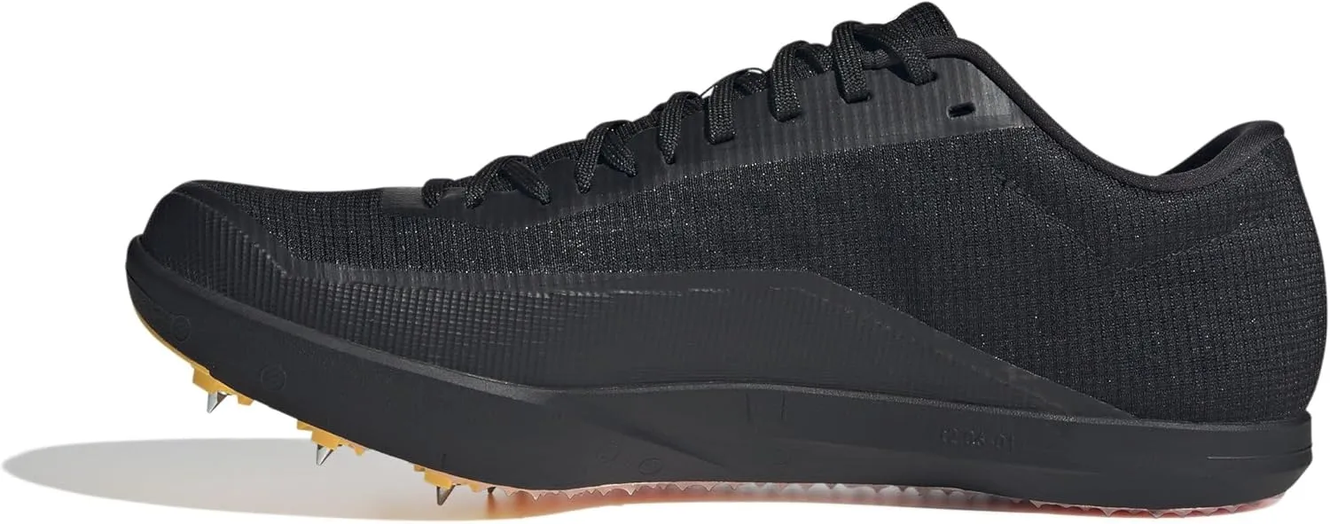 adidas Mens Adizero Lj Track-Field Sneakers Shoes - Black