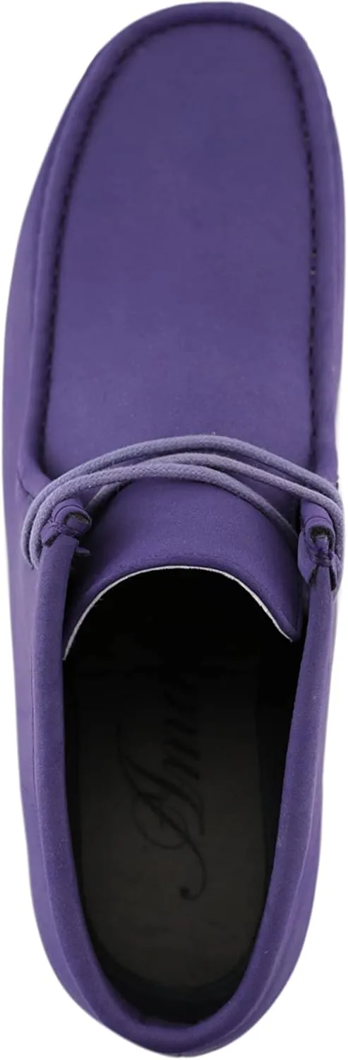 Amali Casual Chukka Boots for Men, High-Top, Lace Up Suede Men's Shoes, Desert Boots with Crepe Rubber Sole