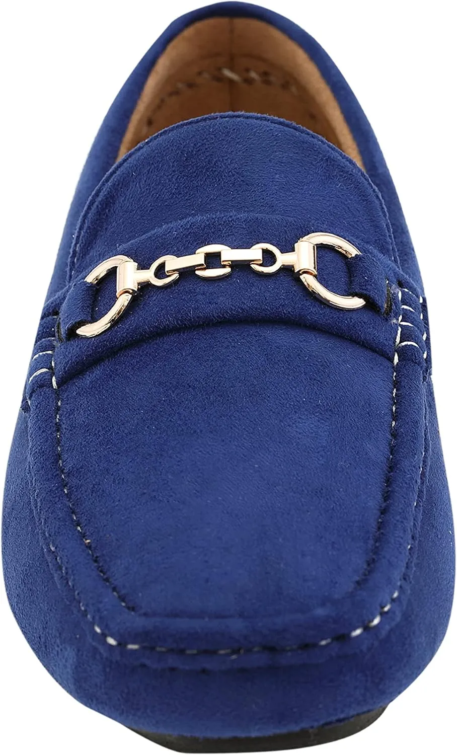 Amali Ecker, Mens Casual Shoes - Mens Loafers - Mens Moccasins - Slip On Shoes for Men - Driving Shoes for Men - Chain Ornament, Comfortable Slipper
