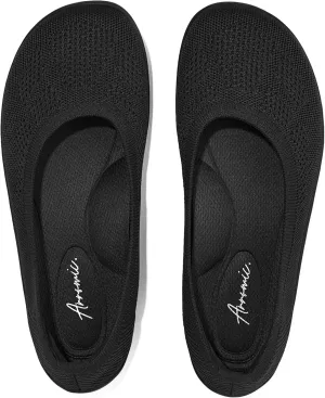 Arromic Wide Toe Box Flats Comfortable Women Flats Shoes Knit Dressy Ballet Flats