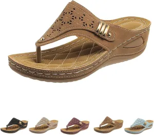 Avylays Women's Breathable Mesh Sports Sandals, 2025, Non-Slip Sole, Orthopedic, Wedge, Blue, Casual, Open Toe; Closed Toe, Thong, Leather, Women