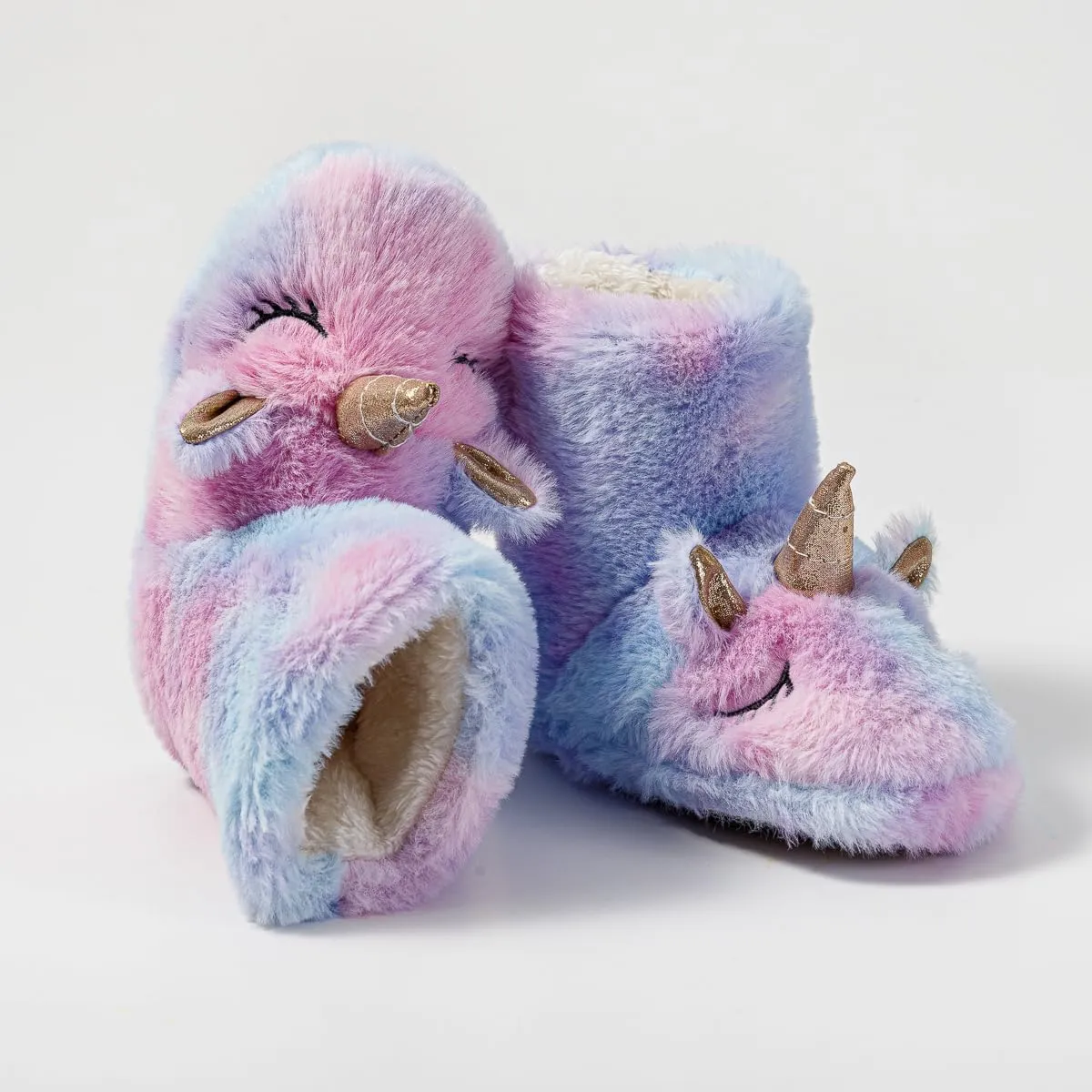 Baby Girls' Unicorn Slippers Rubber Home Boots Slippers