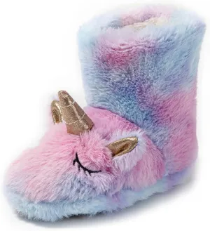 Baby Girls' Unicorn Slippers Rubber Home Boots Slippers