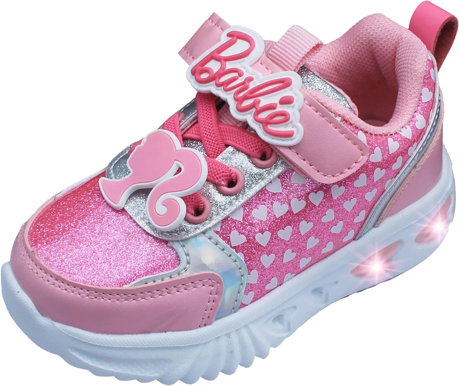 Barbie Toddler Girls' Light-Up Sneakers