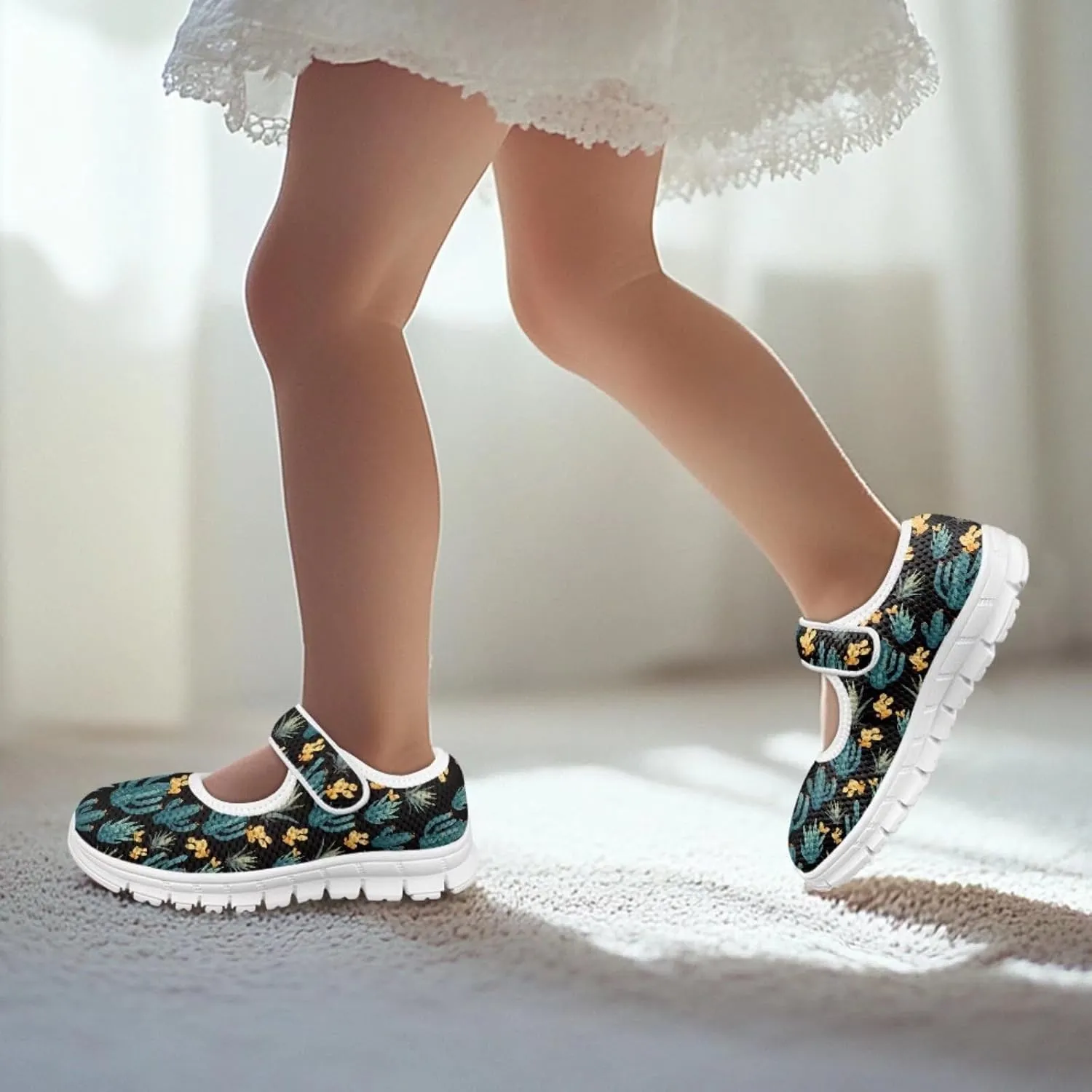 BIGCARJOB Mary Janes Shoes for Toddle Girls Cute Ballet Dress Shoes Flats Princess Shoes Little Kids School Uniform Shoes