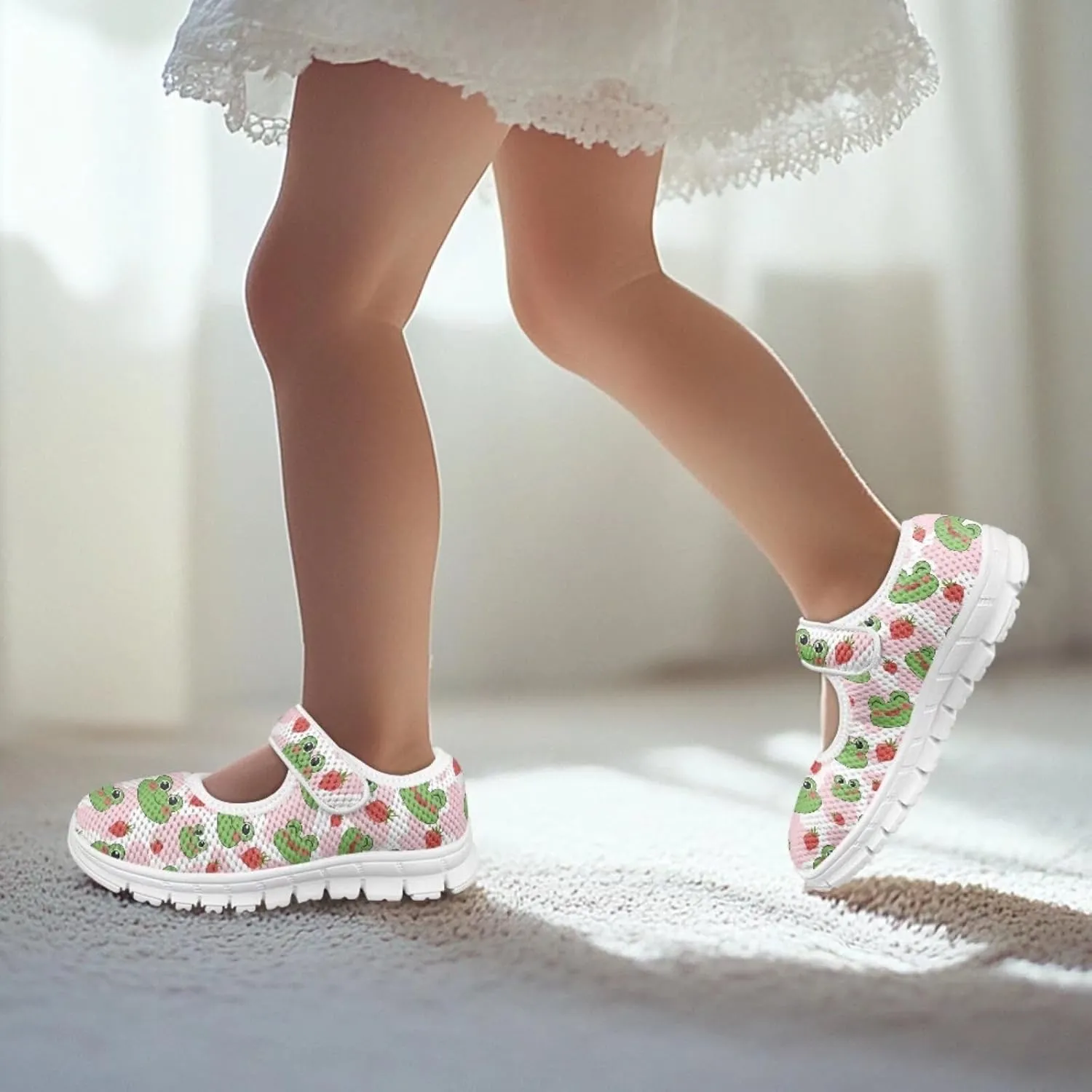 BIGCARJOB Mary Janes Shoes for Toddle Girls Cute Ballet Dress Shoes Flats Princess Shoes Little Kids School Uniform Shoes