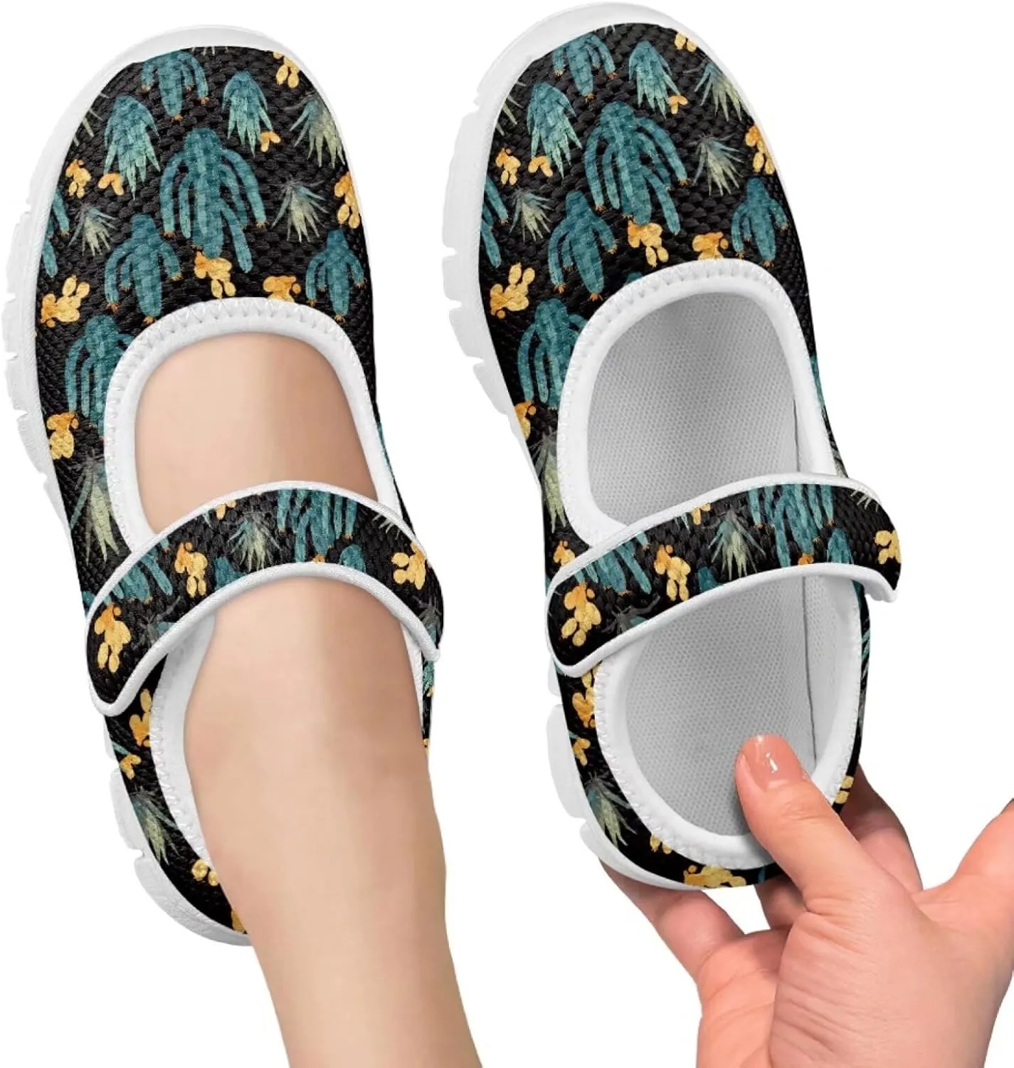 BIGCARJOB Mary Janes Shoes for Toddle Girls Cute Ballet Dress Shoes Flats Princess Shoes Little Kids School Uniform Shoes