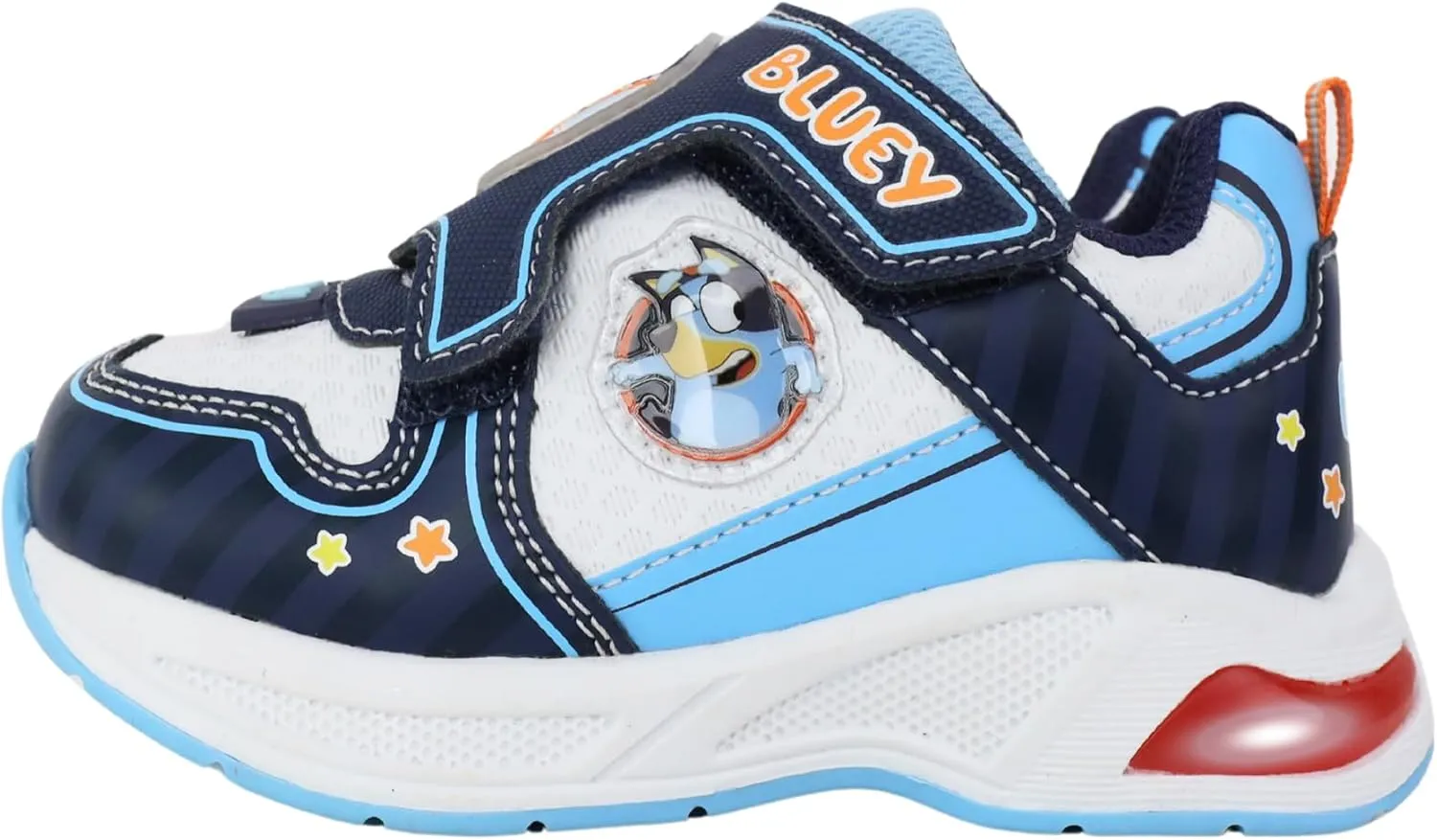 Bluey and Bingo Kids Sneakers Boys Light Up Hook and Loop