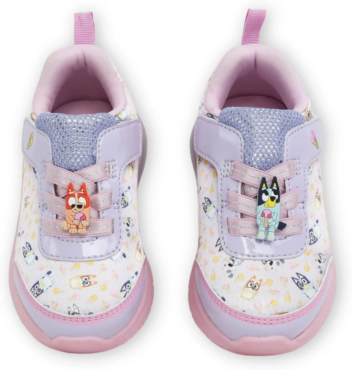 Bluey Toddler Girls and Bingo Light Up Sneakers