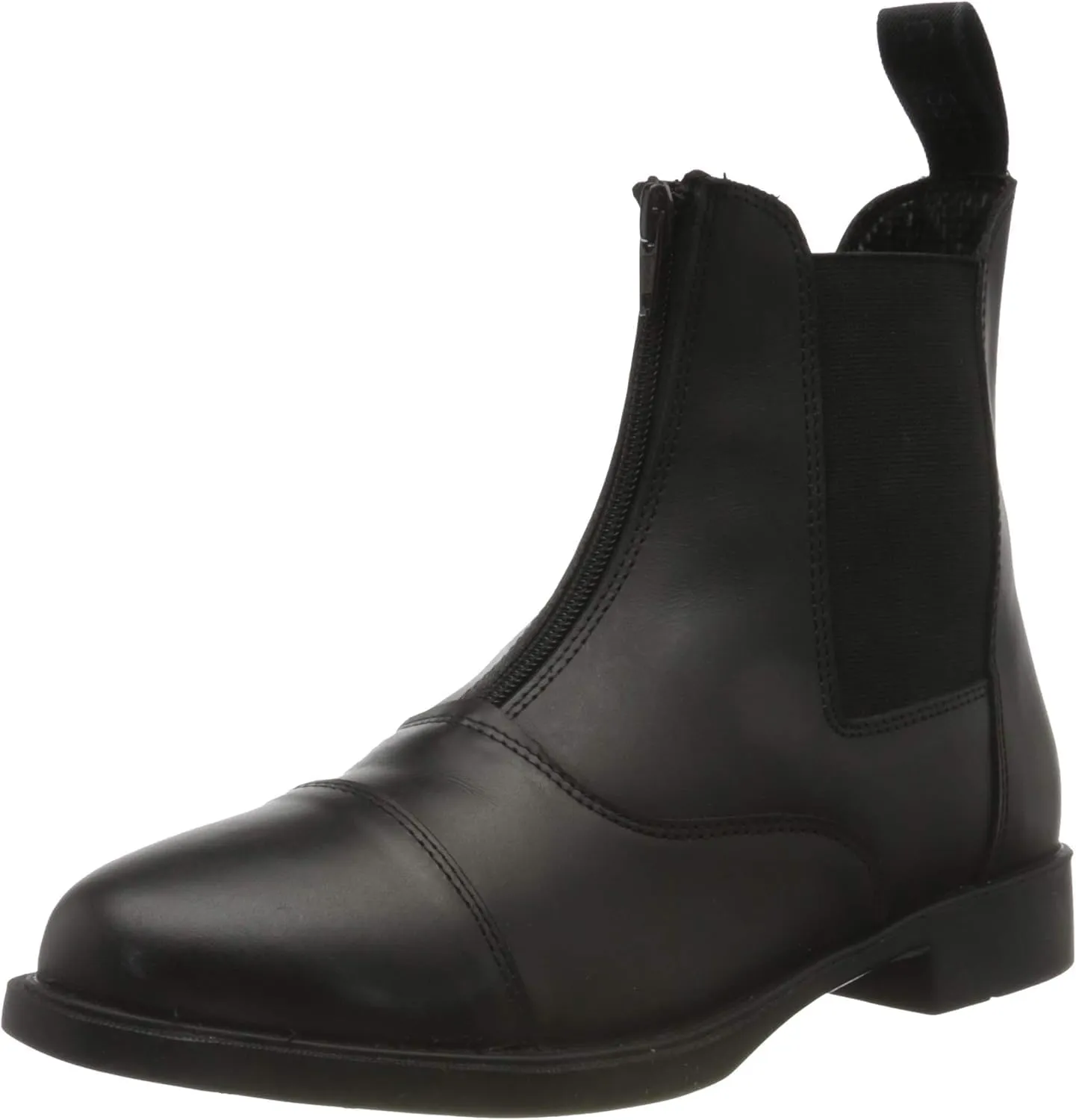 Boston Zip Front Leather Paddock Boot