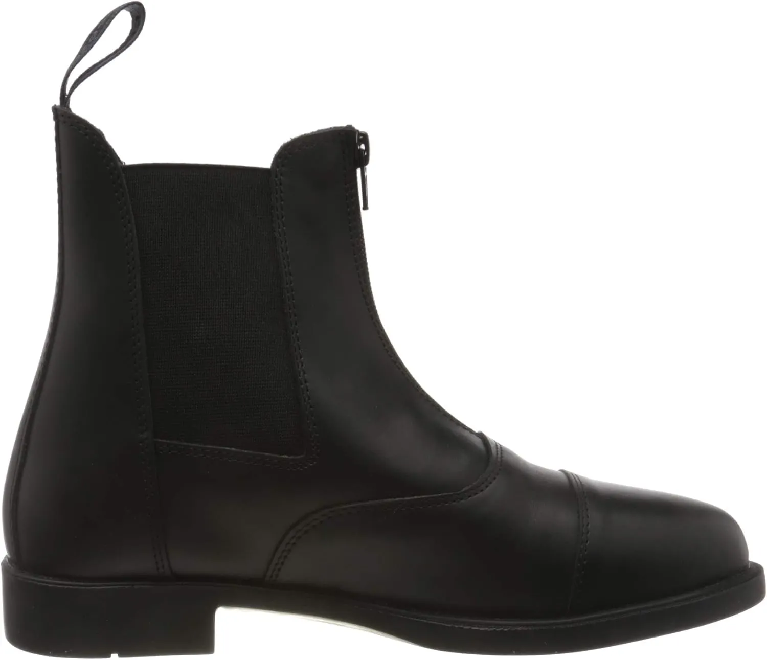 Boston Zip Front Leather Paddock Boot