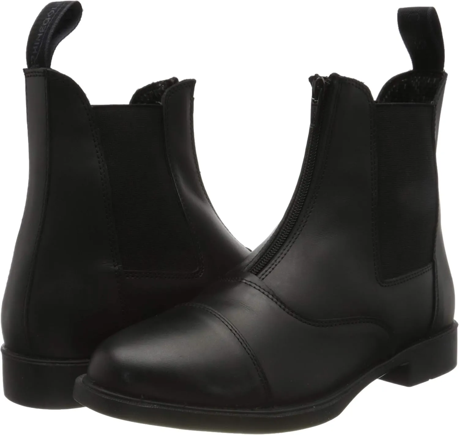 Boston Zip Front Leather Paddock Boot
