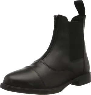 Boston Zip Front Leather Paddock Boot