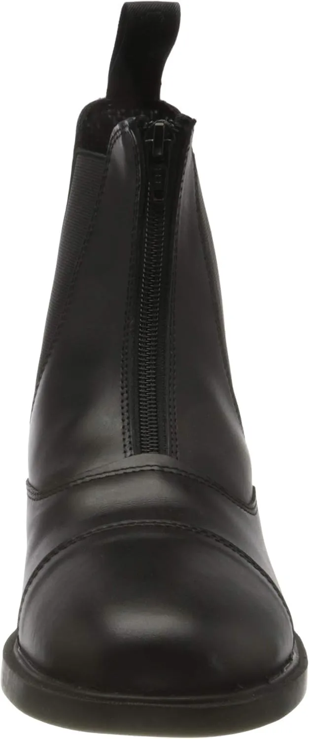 Boston Zip Front Leather Paddock Boot