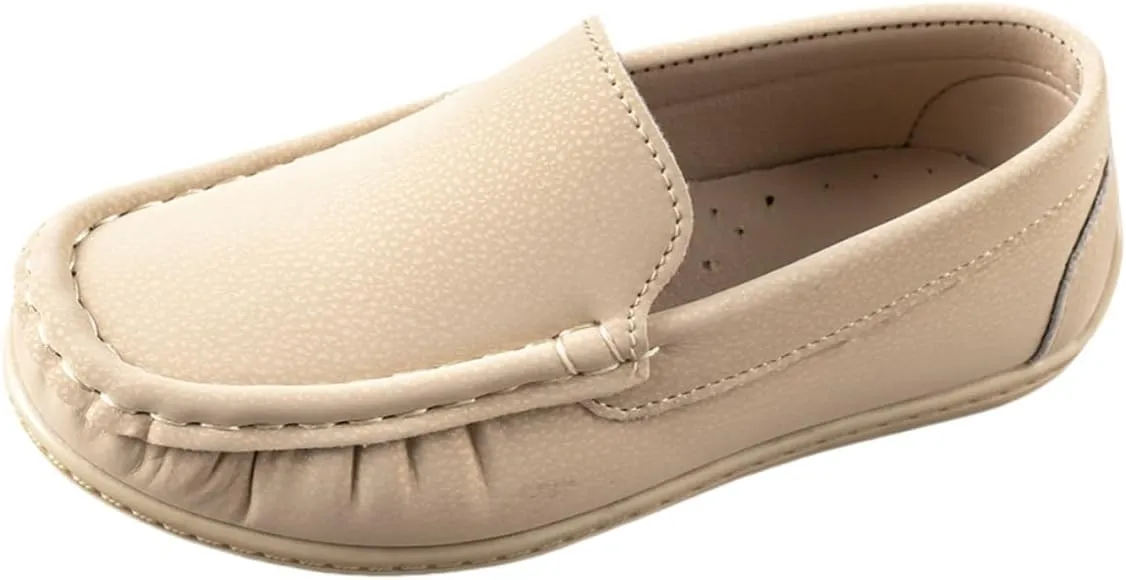 Boys Girls Penny Loafer Casual Slip On Flats Boat Boys Dress Shoes