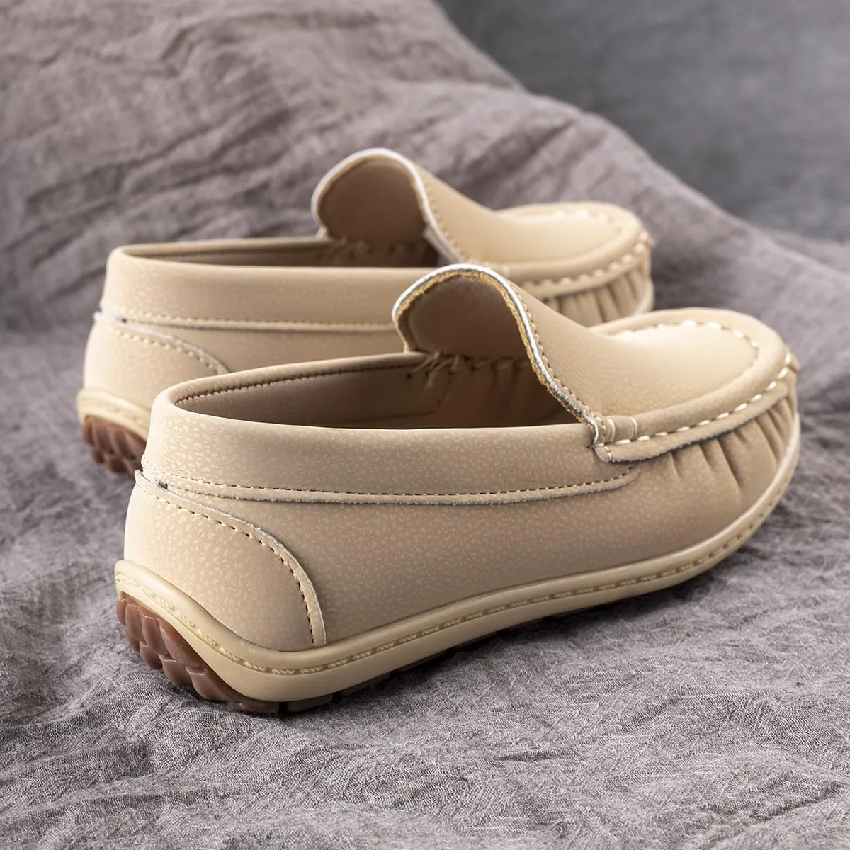 Boys Girls Penny Loafer Casual Slip On Flats Boat Boys Dress Shoes