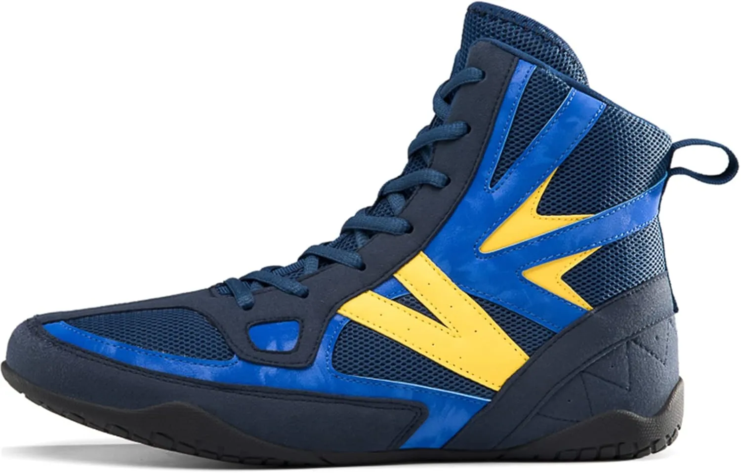 Cmadolrs Men's and Women's high top Wrestling Shoes Non Slip Breathable Boxing Shoes Wrestling Training Shoes Speed