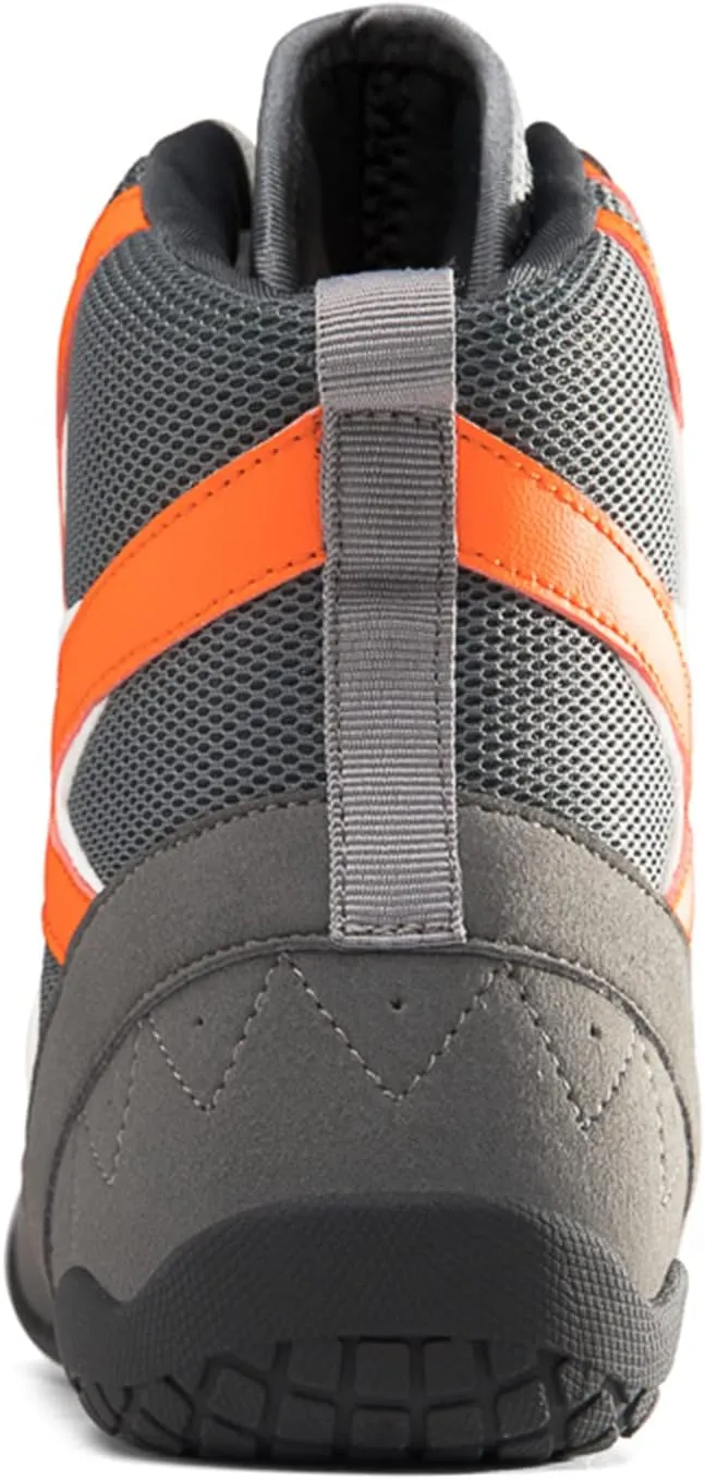 Cmadolrs Men's and Women's high top Wrestling Shoes Non Slip Breathable Boxing Shoes Wrestling Training Shoes Speed