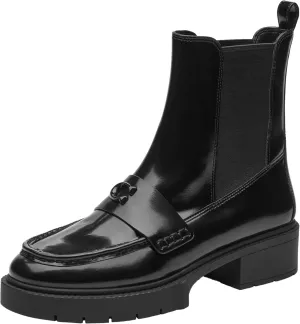 COACH Women's Louisa Bootie Uniform Dress Shoe