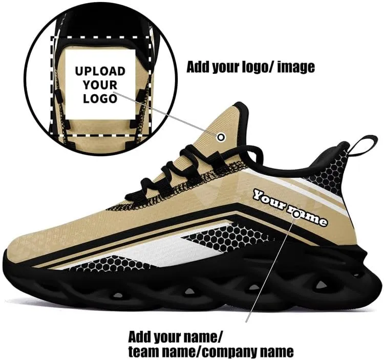 Custom Running Shoes for Men Women Personalized Jogging Walking Athletic Sports Shoe Light Weight Lace Up Unisex Sneaker
