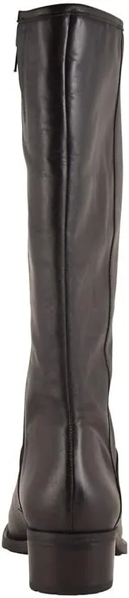 David Tate Womens Superior Embossed Leather Knee-High Boots