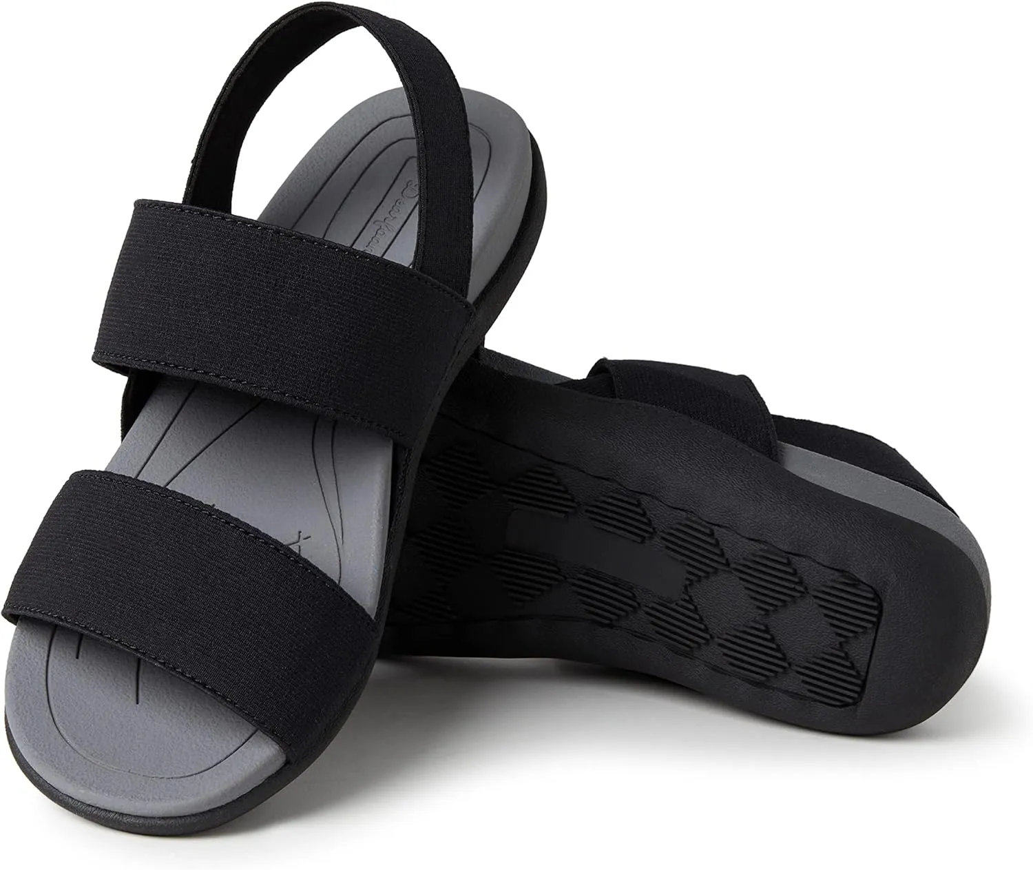 Dearfoams Women's Original Comfort Sloane Backstrap Casual Open Toe Sandal