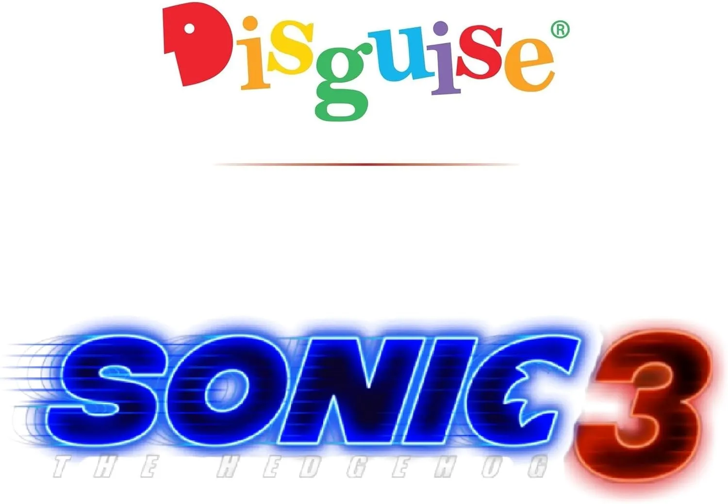 Disguise Adult Sonic Adult Costume, Official Sonic Movie 3 Hooded Jumpsuit for Men and Women