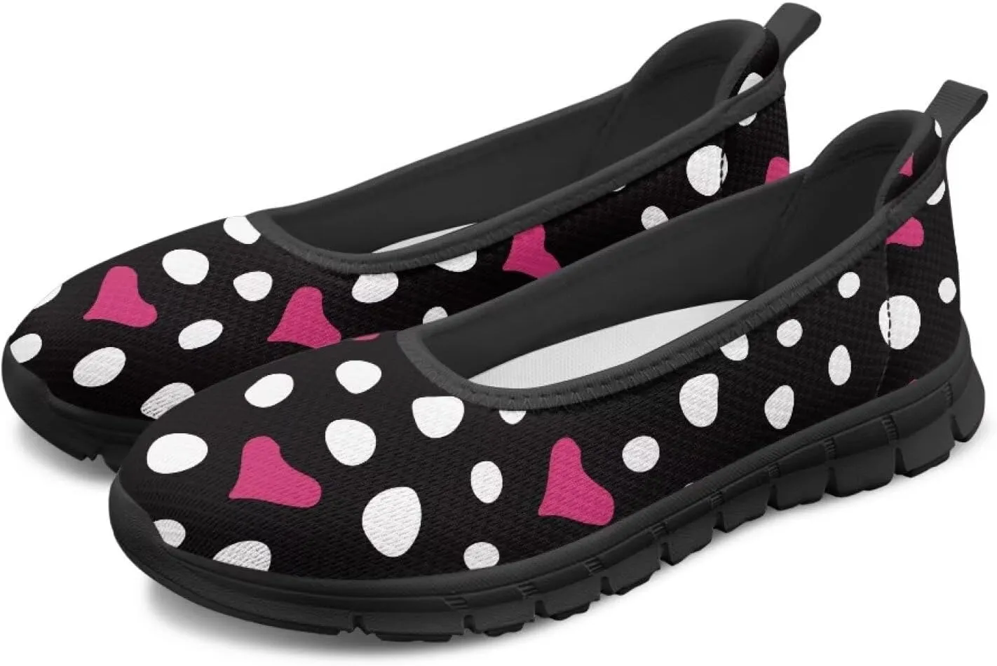Doojoayie Ladies Walking Shoes Slip On Women Loafers Shoes Casual Nurse Work Shoes
