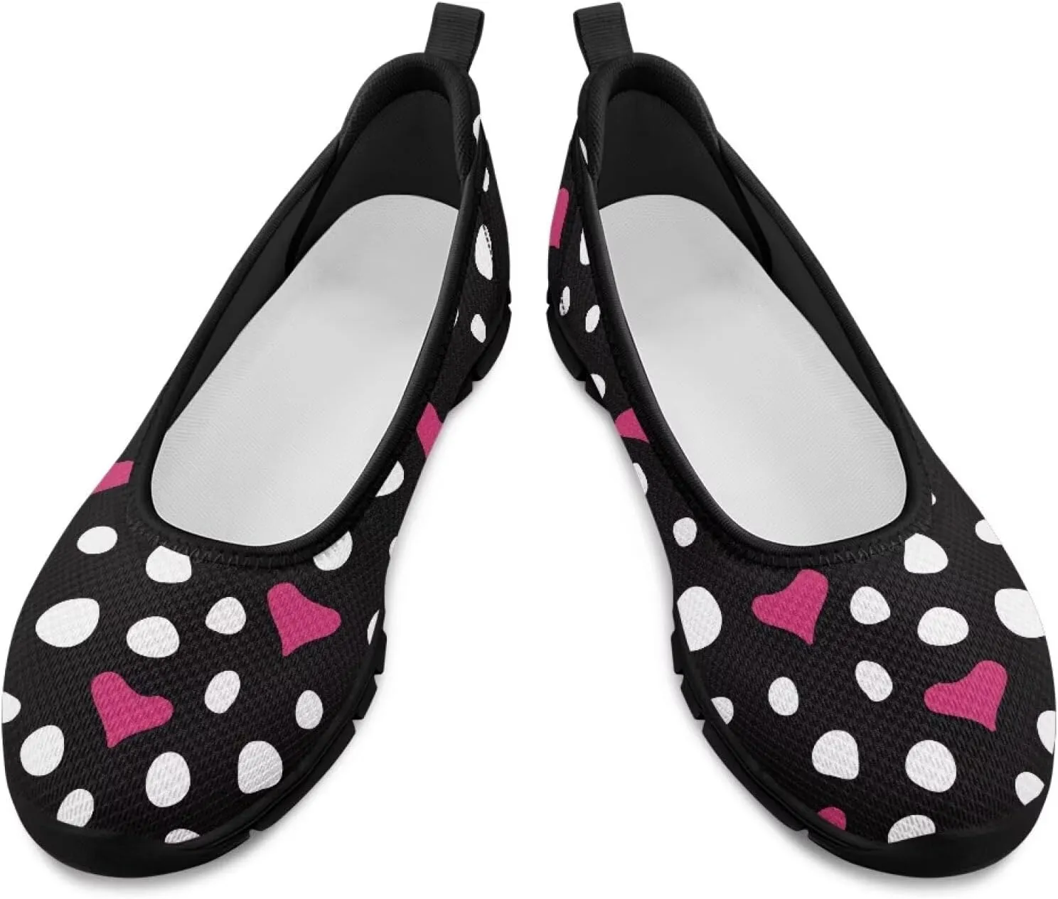 Doojoayie Ladies Walking Shoes Slip On Women Loafers Shoes Casual Nurse Work Shoes