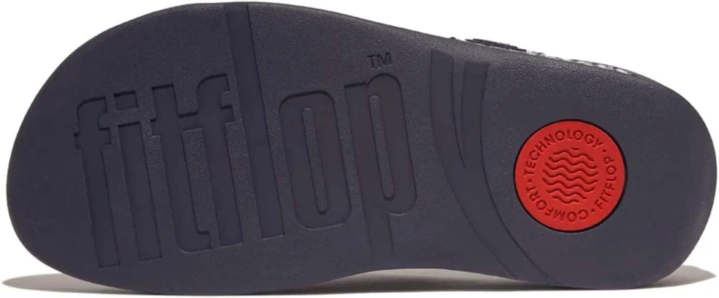 FitFlop Women's Surfa Multi-Tone Webbing Toe-Post Sandals Wedge
