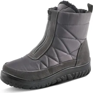 Flexus Spring Step Lakeeffect Boots for Women - Waterproof Ladies Boots with Front Zipper Closure - Women's Snow Boots for Winter - Boots