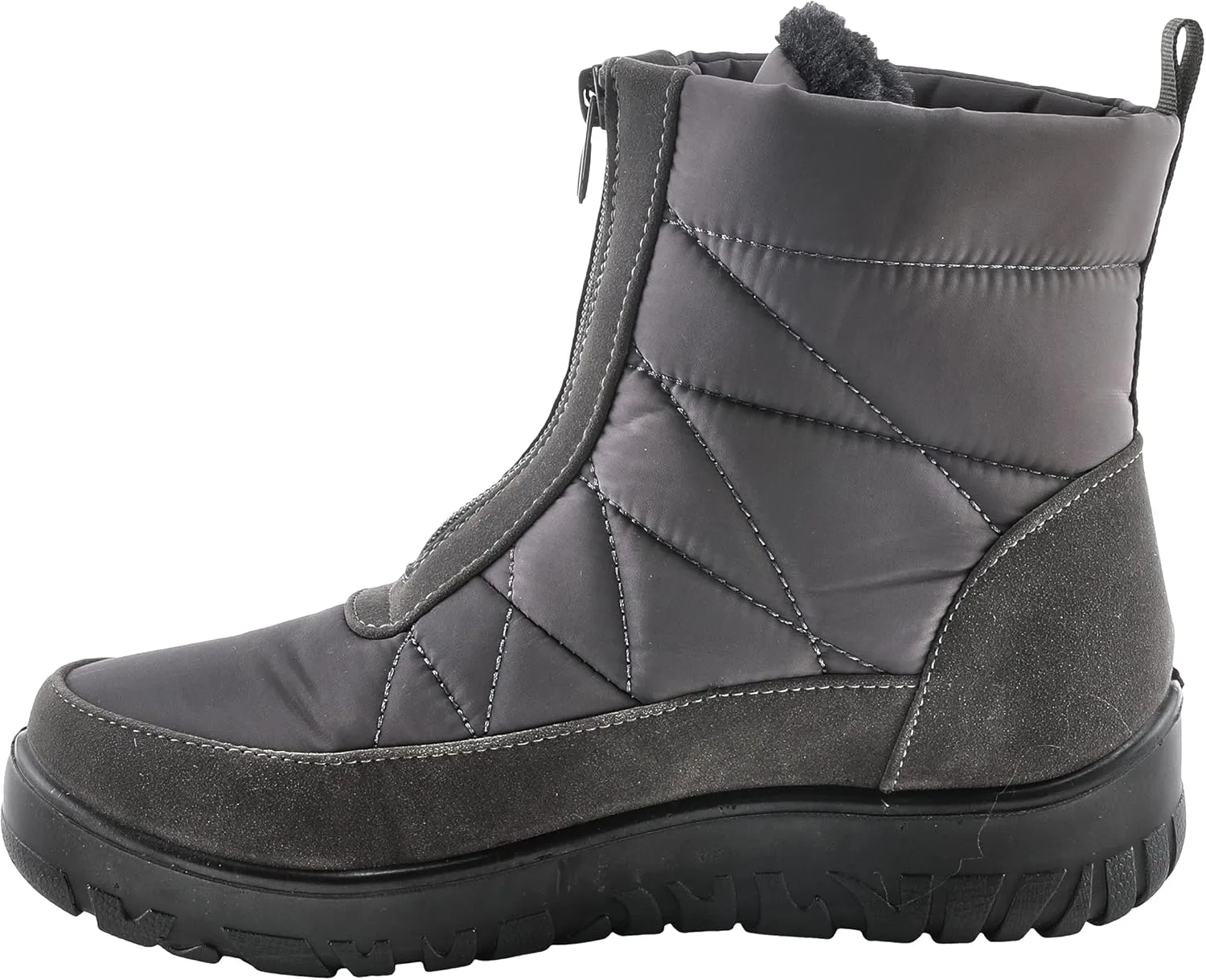 Flexus Spring Step Lakeeffect Boots for Women - Waterproof Ladies Boots with Front Zipper Closure - Women's Snow Boots for Winter - Boots