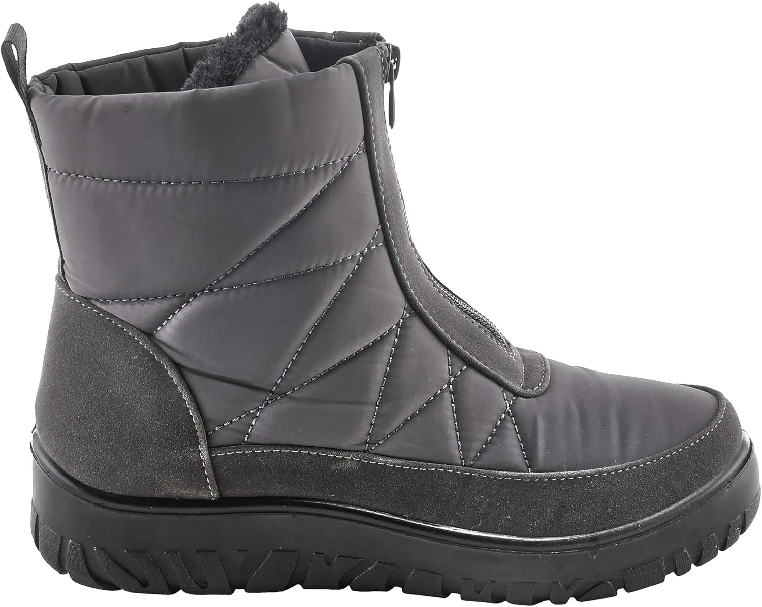 Flexus Spring Step Lakeeffect Boots for Women - Waterproof Ladies Boots with Front Zipper Closure - Women's Snow Boots for Winter - Boots