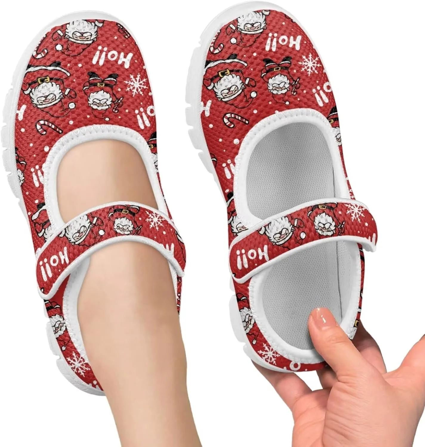 Girls Mary Jane Dress Shoes Ballet Princess Flats with Strap for Christmas Party Wedding School