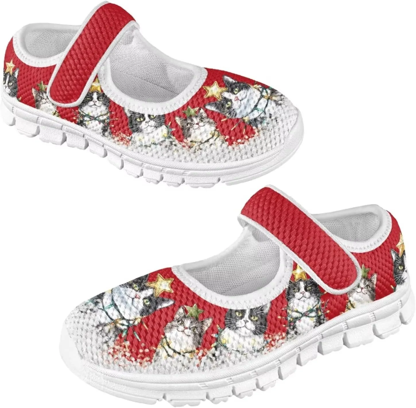 Girls Mary Jane Dress Shoes Ballet Princess Flats with Strap for Christmas Party Wedding School