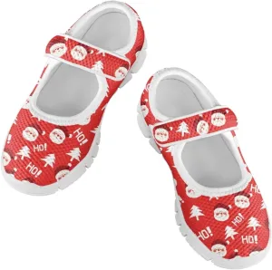 Girls Mary Jane Dress Shoes Ballet Princess Flats with Strap for Christmas Party Wedding School