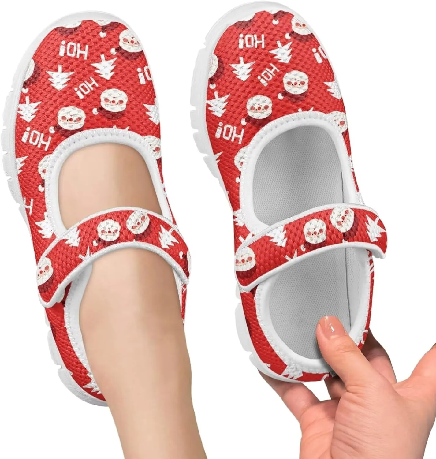 Girls Mary Jane Dress Shoes Ballet Princess Flats with Strap for Christmas Party Wedding School