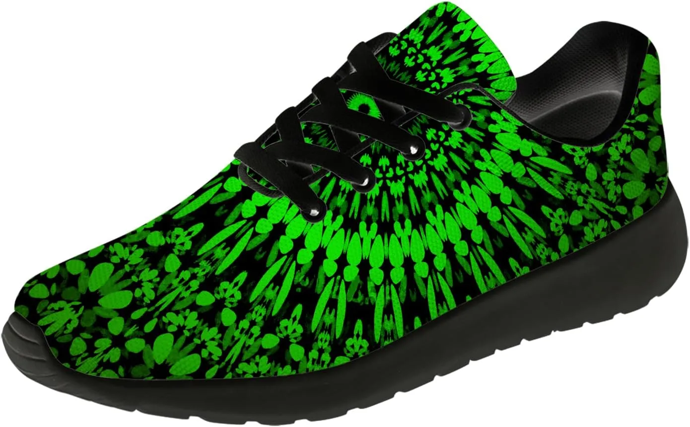 Green Sneakers for Women Men Running Shoes Casual Tennis Shoes Gifts for Men Women