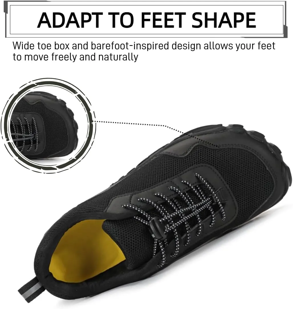 Hike Summit Barefoot Shoes Non-Slip Wide Toe Box Grounded Footwear Breathable Gym Swim Outdoor Walking Hiking Shoes