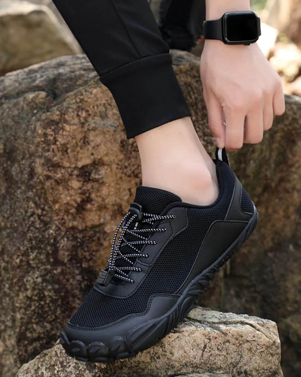 Hike Summit Barefoot Shoes Non-Slip Wide Toe Box Grounded Footwear Breathable Gym Swim Outdoor Walking Hiking Shoes