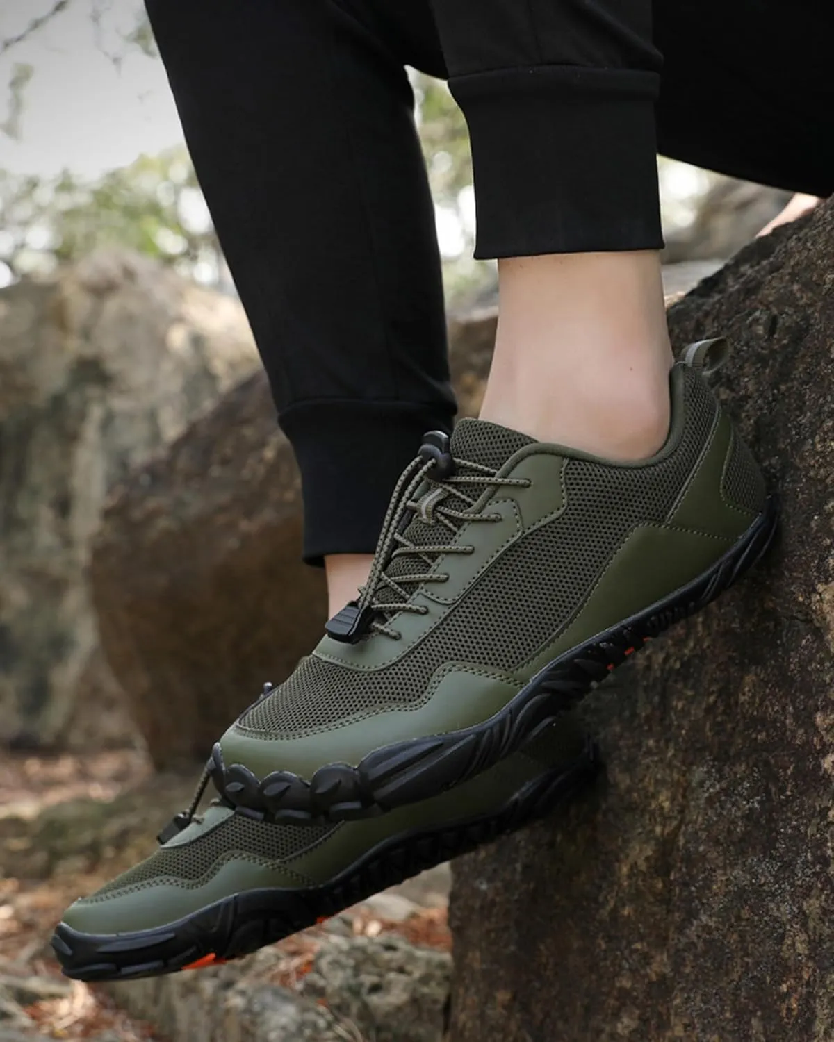 Hike Summit Barefoot Shoes Non-Slip Wide Toe Box Grounded Footwear Breathable Gym Swim Outdoor Walking Hiking Shoes