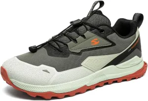 HOBIBEAR Men's Wide Toe Walking Shoes Zero Drop Non Slip Wear Resistant Sneakers
